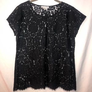 VanHausen Size Women’s Small Black See Through Tee